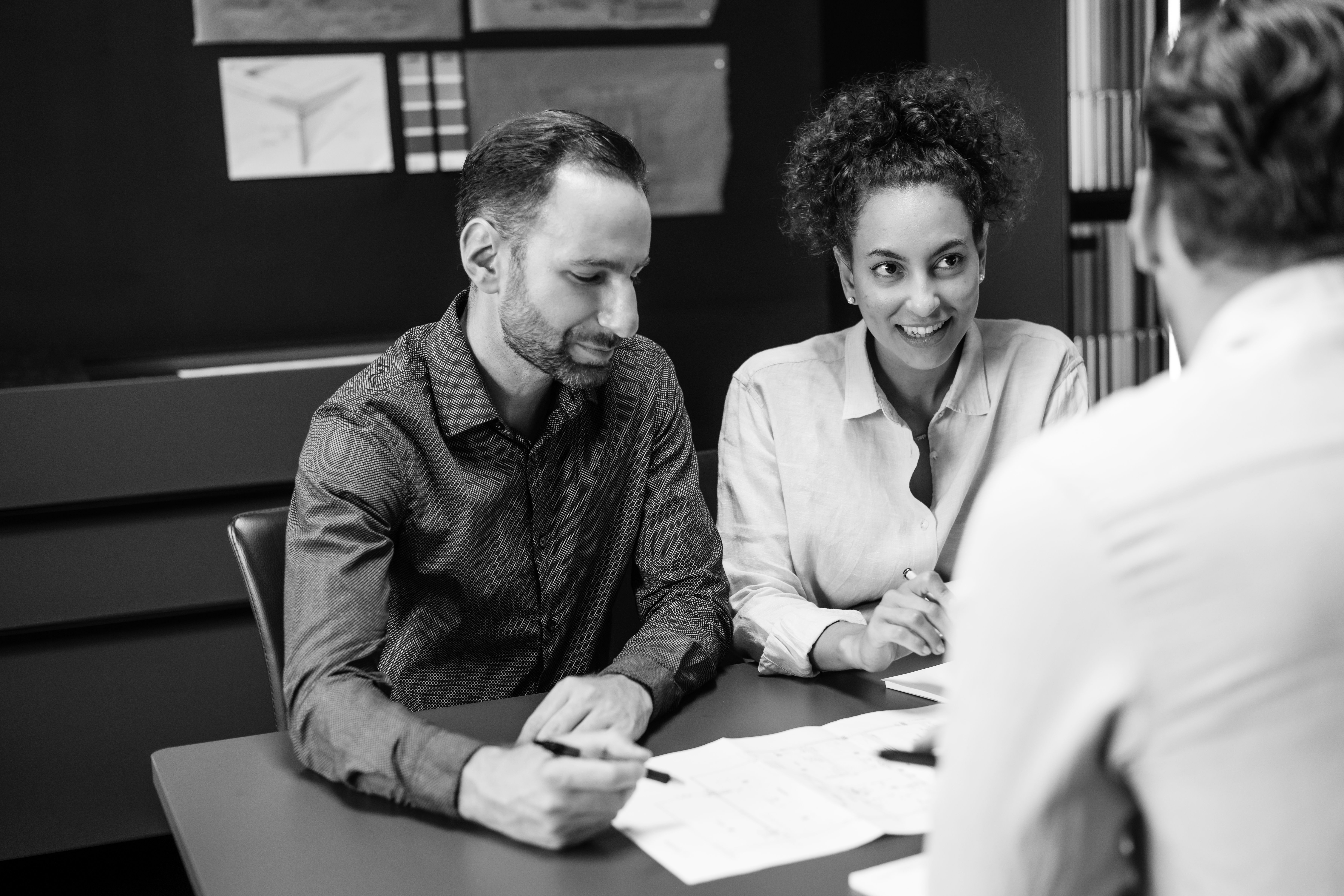 Beratungsgespräch Küchenkauf Menschen